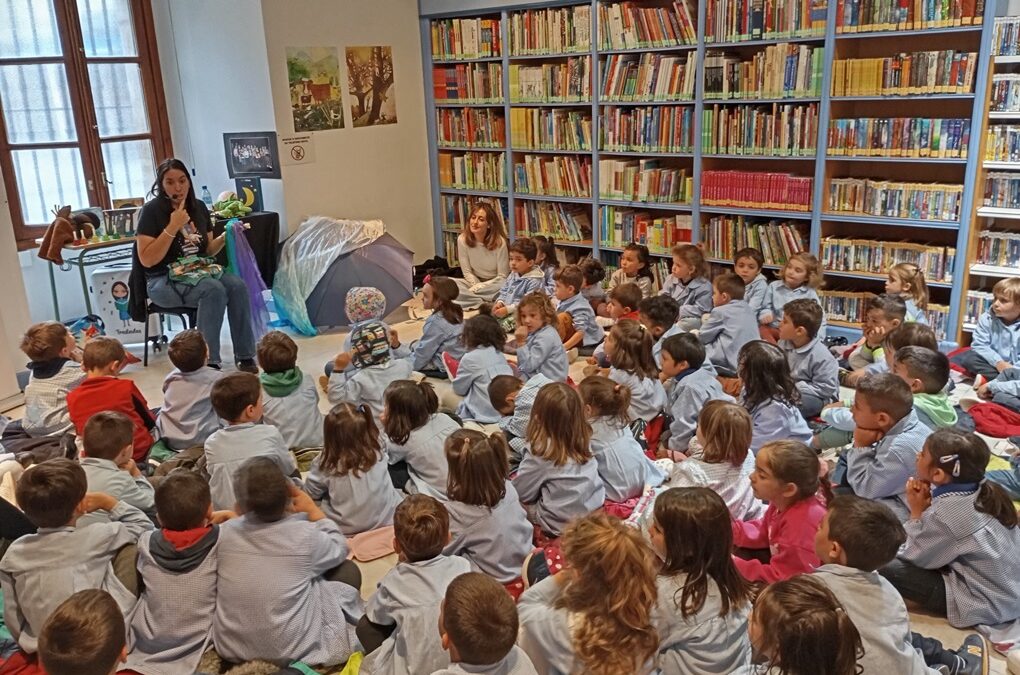 Panoplia de actividades de animación a la lectura en la biblioteca municipal burgense